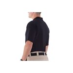 Mens S / S Nvy Cotton Polo, Small