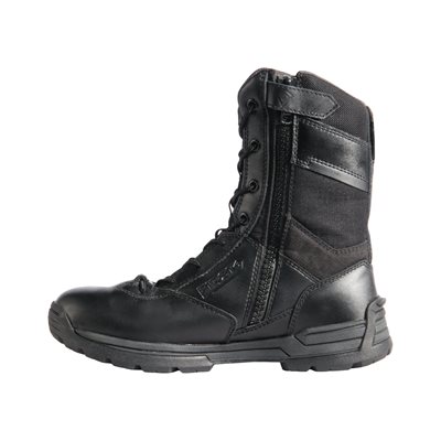 Wmns 8" Safety Toe Side-Zip Duty Boot, 6.5M