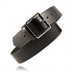 Boston Leather Smooth Leather Belt