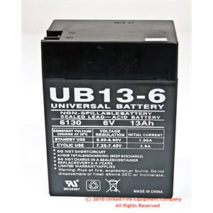 Battery, 6v 13A
