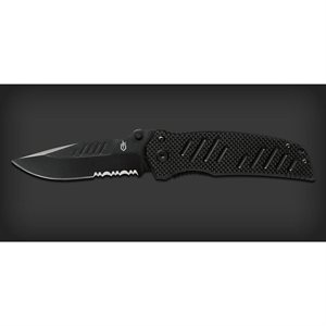 Knife,Swagger,Drop Pt,Serrated