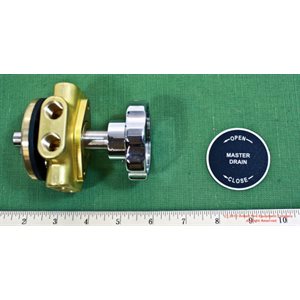 Valve,Drain Push / Pull DV-5