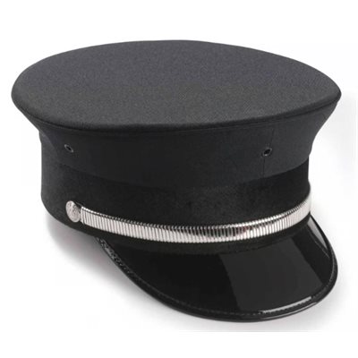 Hat, Bell Top, Black,6 3 / 4