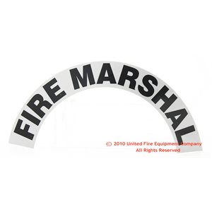 Fire Marshal Helmet Rocker